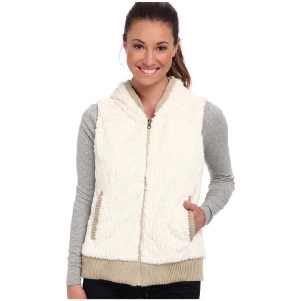 Patagonia Conejo Fleece Vest Medium Cream